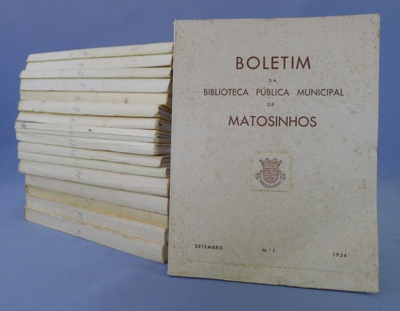 BOLETIM DA BIBLIOTECA PÚBLICA MUNICIPAL DE MATOSINHOS