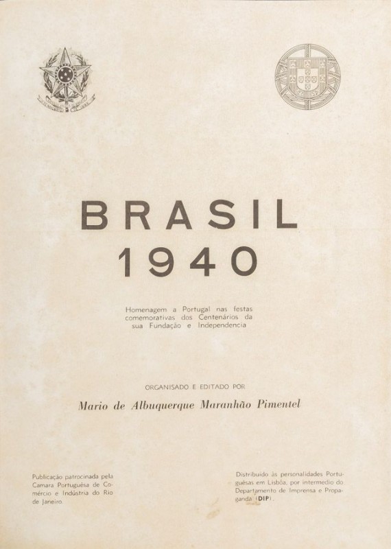 PIMENTEL (MARIO DE ALBUQUERQUE MARANHÃO) – BRASIL 1940