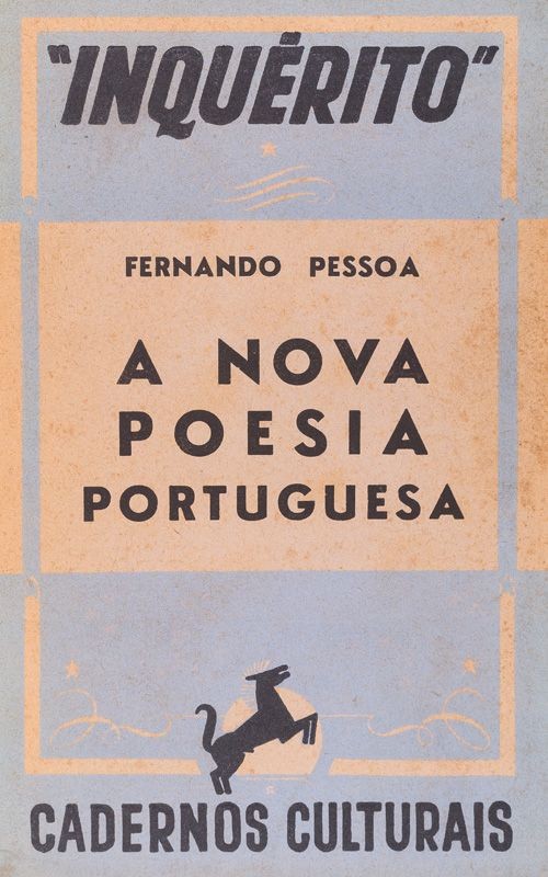 PESSOA (FERNANDO) – A NOVA POESIA PORTUGUESA