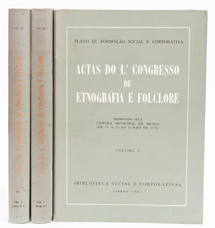 ACTAS DO 1º CONGRESSO DE ETNOGRAFIA E FOLCLORE