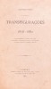 FEIJÓ (ANTÓNIO) – TRANSFIGURAÇÕES. 1878-1882.