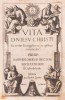 RICCI (BARTOLOMEO) – VITA // D∙ N∙ IESV CHRISTI // Ex uerbis Euangeliorum in ipsismet // concinnata // PER∙ R∙P // BARTHOLOMÆVM RICCIVM // SOCIETATIS IESV // E Castrosidardo // ROMÆ // Apud Baarhol. Zanettum // 1607.