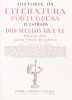 SAMPAIO (ALBINO FORJAZ DE) – HISTÓRIA DA LITERATURA PORTUGUESA ILUSTRADA