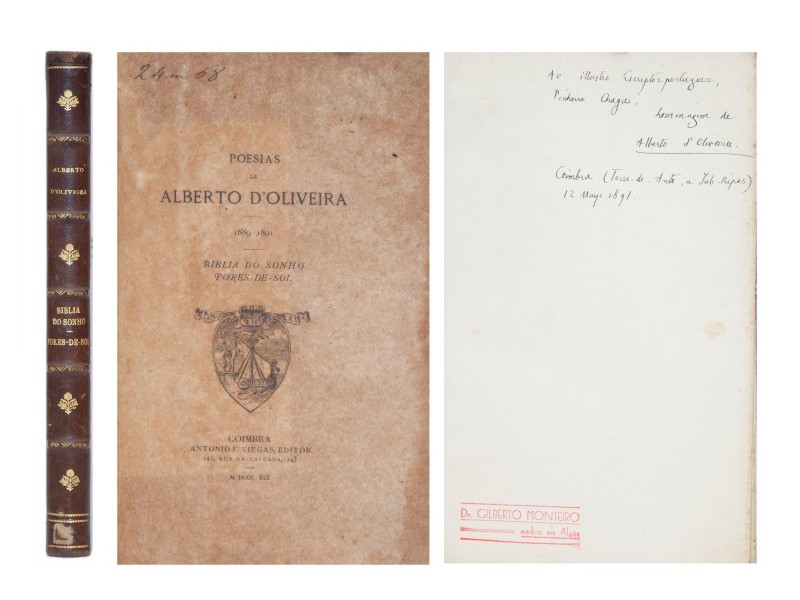 OLIVEIRA (ALBERTO DE) – POESIAS DE ALBERTO D’ OLIVEIRA : 1889-1891