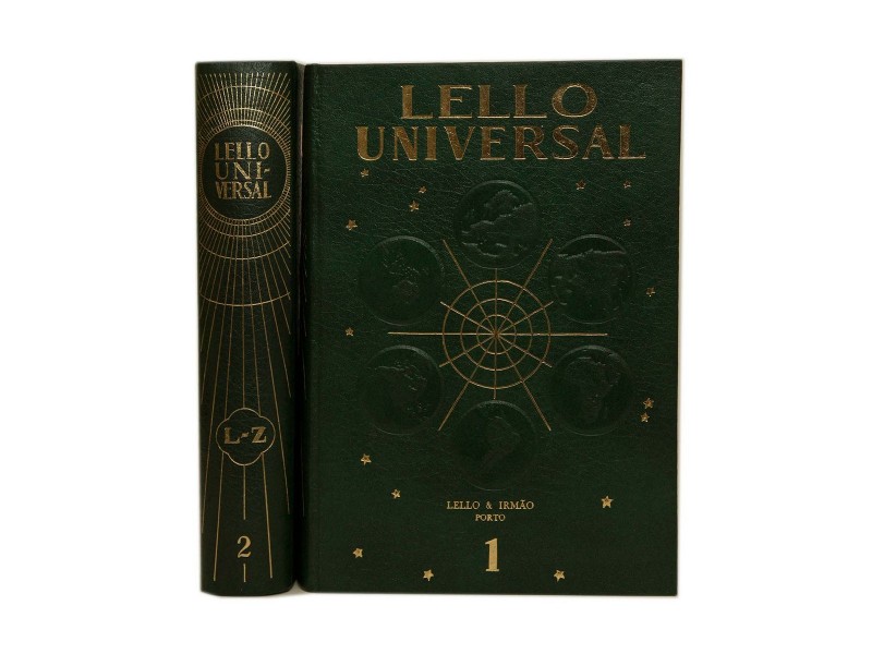 LELLO UNIVERSAL – DICIONÁRIO ENCICLOPÉDICO LUSO-BRASILEIRO EM 2 VOLUMES