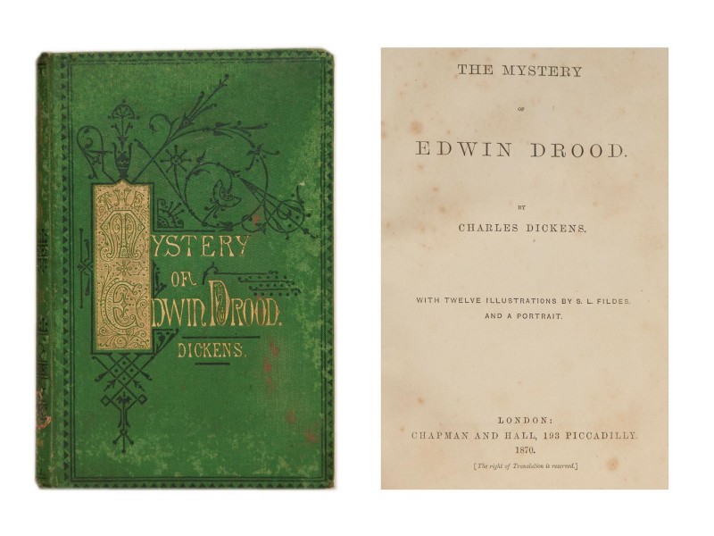 DICKENS (CHARLES) – THE MYSTERY OF EDWIN DROOD