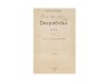 NOBRE (ANTÓNIO) – DESPEDIDAS. 1895 – 1899