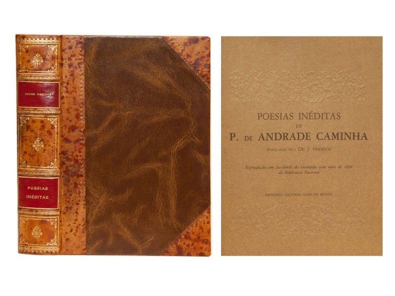 CAMINHA (PEDRO DE ANDRADE) – POESIAS INÉDITAS DE P. DE ANDRADE CAMINHA