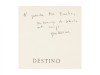 FARIA (GUILHERME DE) – DESTINO