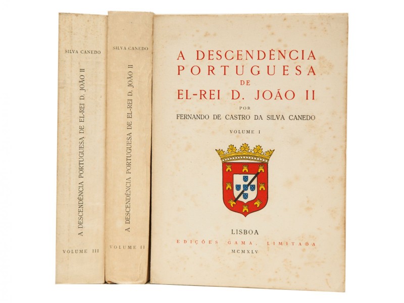 CANEDO (FERNANDO DE CASTRO DA SILVA) – A DESCENDÊNCIA PORTUGUESA DE EL-REI D. JOÃO II