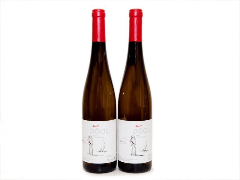 DUAS GARRAFAS DE VINHO BRANCO DO DOURO