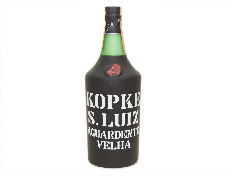 GARRAFA DE AGUARDENTE VELHA DE 1 LITRO
