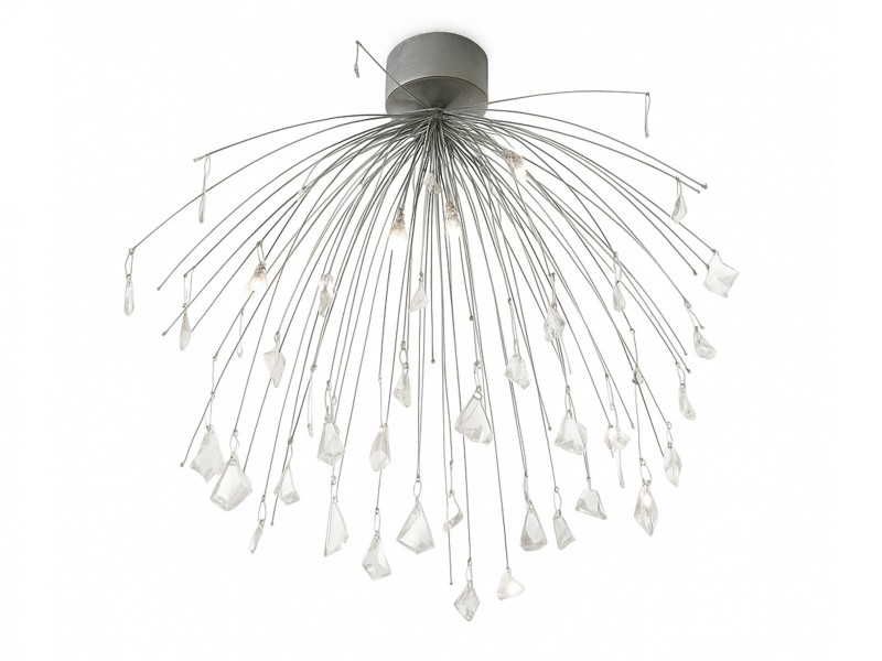 CANDEEIRO DE TECTO MODERNISTA DE 21 LUMES