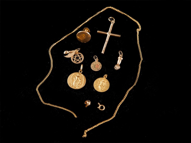 LOTE DE CASCALHO EM OURO