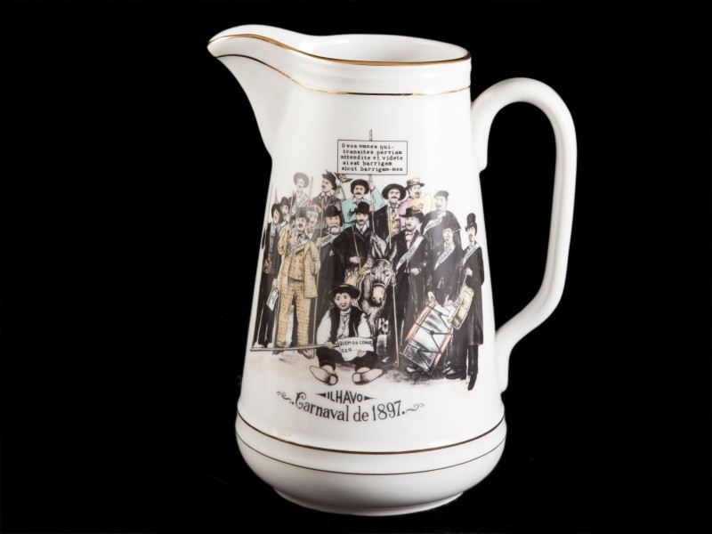 CANECA ALUSIVA AO CARNAVAL DE ÍLHAVO DE 1897