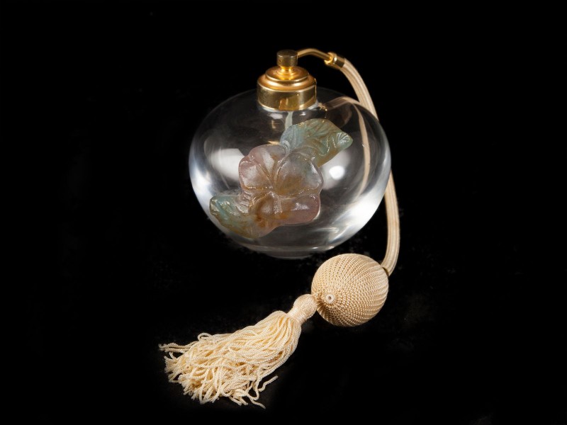 FRASCO DE PERFUME COM PULVERISADOR “DAUM”