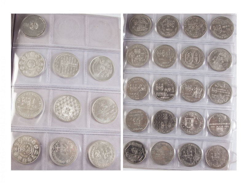 COLECÇÃO DE MOEDAS DA REPÚBLICA PORTUGUESA EM ÁLBUM