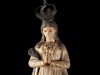 NOSSA SENHORA DA CONCEIÇÃO COM BRINCOS E COLAR EM OURO