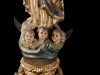NOSSA SENHORA DA CONCEIÇÃO COM BRINCOS E COLAR EM OURO