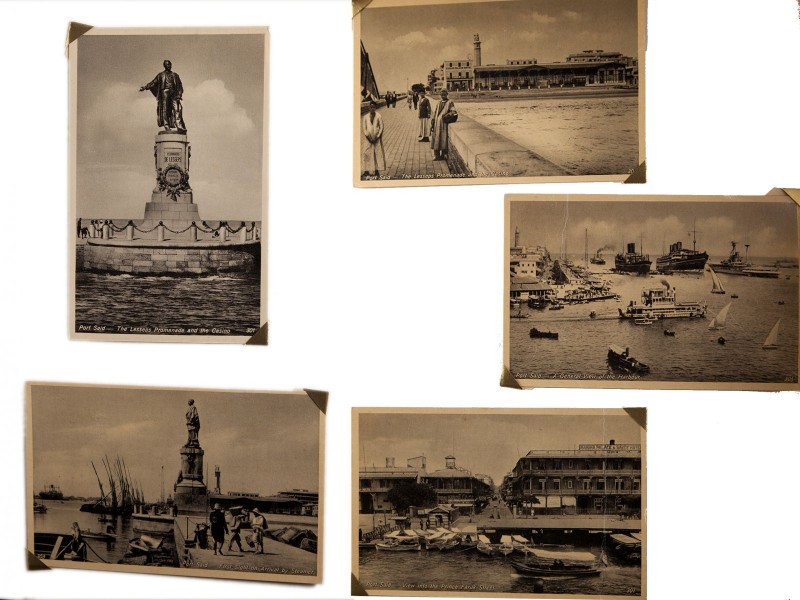 ÁLBUM DE POSTAIS ESTRANGEIROS E ALGUNS PORTUGUESES