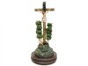 JESUS CRISTO CRUCIFICADO DENTRO DE REDOMA