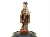 SANTO ANTÓNIO COM MENINO JESUS SALVADOR DO MUNDO DENTRO DE REDOMA