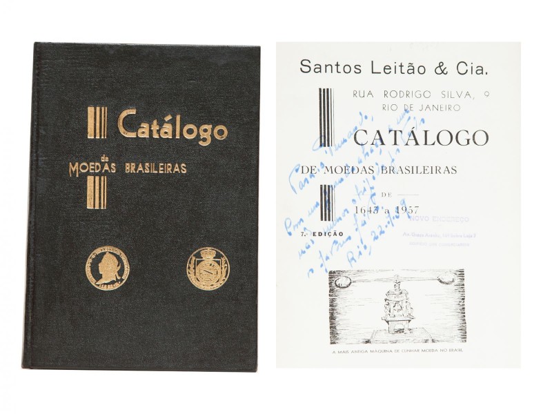 CATÁLOGO DE MOEDAS BRASILEIRAS DE 1643 A 1957
