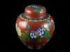 POTE COM TAMPA EM CLOISONNÉ