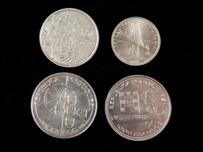 MOEDAS DA REPÚBLICA PORTUGUESA EM PRATA
