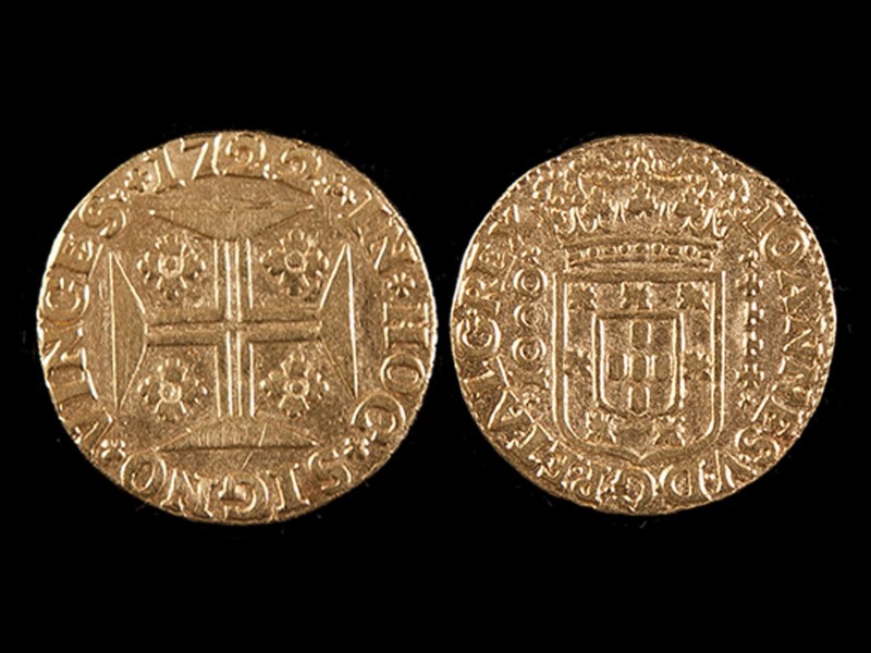 MOEDA EM OURO - D. JOÃO V (1706-1750)