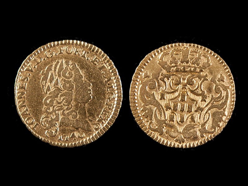 MOEDA EM OURO - D. JOÃO V (1706-1750)
