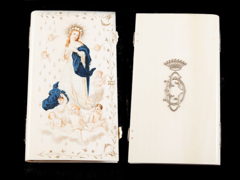 INVULGAR E RARO MISSAL COM O MONOGRAMA DO “CONDE DAS DEVESAS”