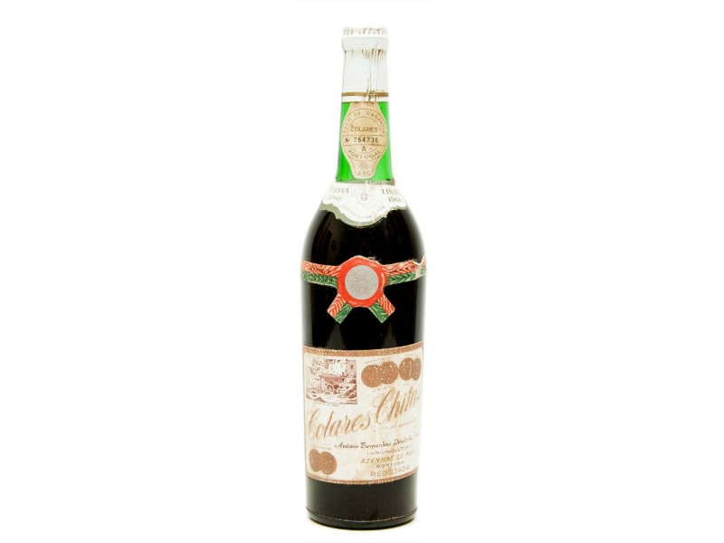 GARRAFA DE VINHO TINTO DE MESA DE COLARES