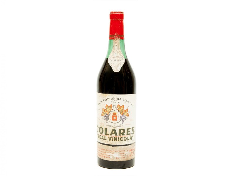 GARRAFA DE VINHO TINTO DE MESA DE COLARES