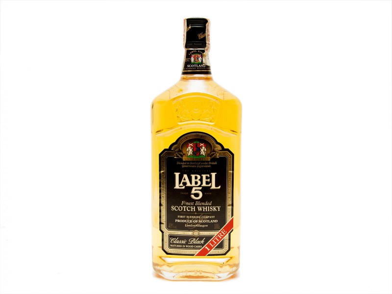 GARRAFA DE SCOTCH WHISKY DE 1 LITRO