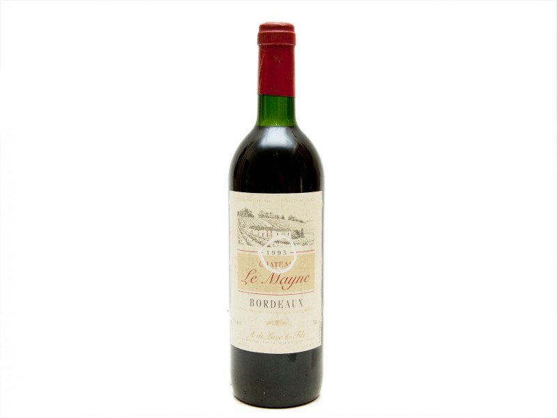 GARRAFA DE VINHO TINTO DE MESA FRANCÊS