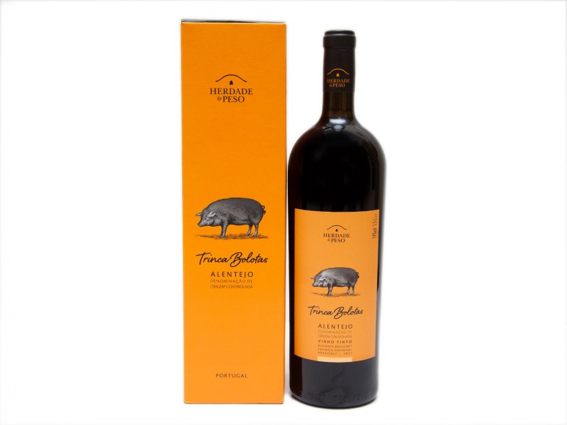 GARRAFA MAGNUM DE VINHO TINTO DE MESA DO ALENTEJO