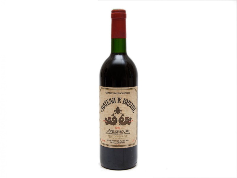GARRAFA DE VINHO TINTO DE MESA FRANCÊS DA REGIÃO DE BORDÉUS
