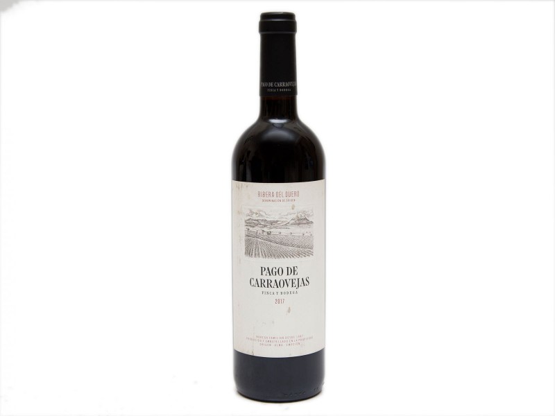 GARRAFA DE VINHO TINTO DE MESA ESPANHOL DA REGIÃO DE RIBERA DEL DUERO