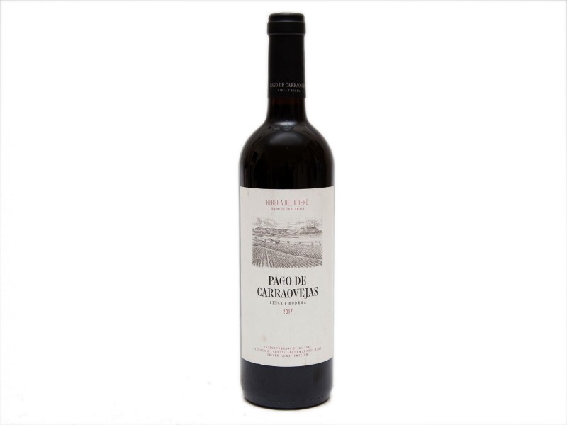 GARRAFA DE VINHO TINTO DE MESA ESPANHOL DA REGIÃO DE RIBERA DEL DUERO