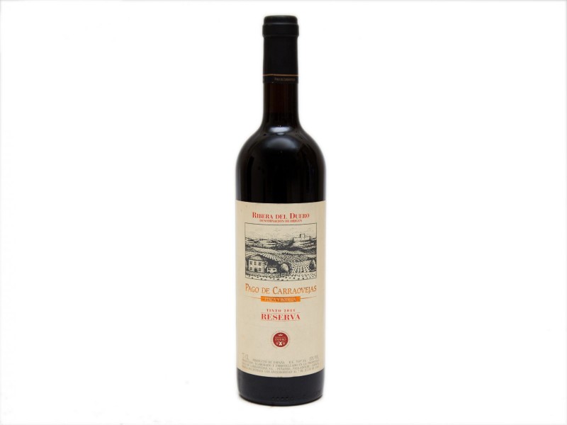 GARRAFA DE VINHO TINTO DE MESA ESPANHOL DA REGIÃO DE RIBERA DEL DUERO