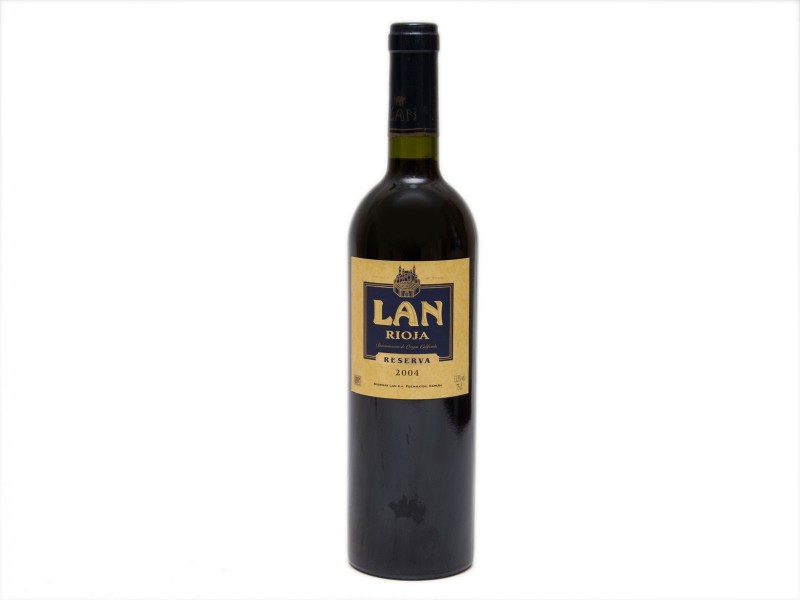 GARRAFA DE VINHO TINTO DE MESA ESPANHOL DA REGIÃO DE RIOJA