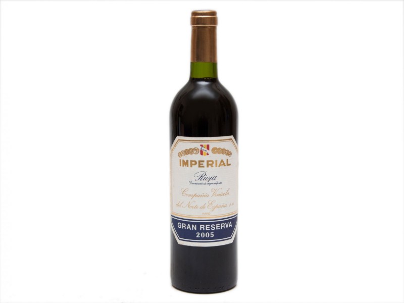 GARRAFA DE VINHO TINTO DE MESA ESPANHOL DA REGIÃO DE RIOJA