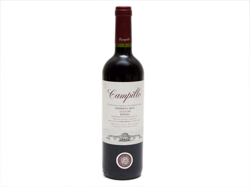 GARRAFA DE VINHO TINTO DE MESA ESPANHOL DA REGIÃO DE RIOJA