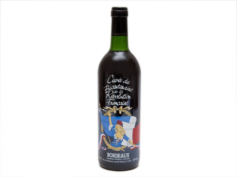 GARRAFA DE VINHO TINTO DE MESA FRANCÊS