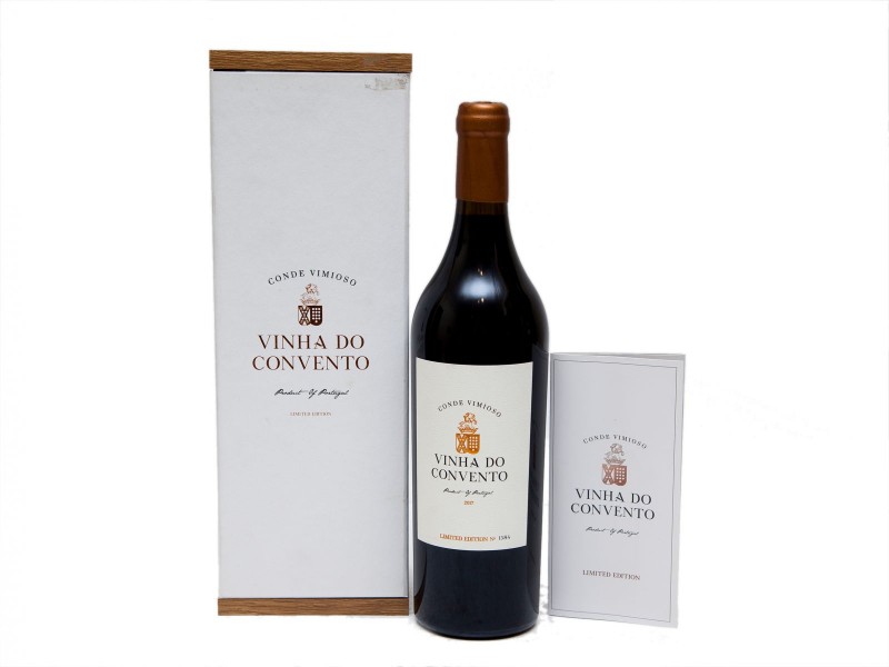 GARRAFA DE VINHO TINTO DE MESA DA REGIÃO DO TEJO