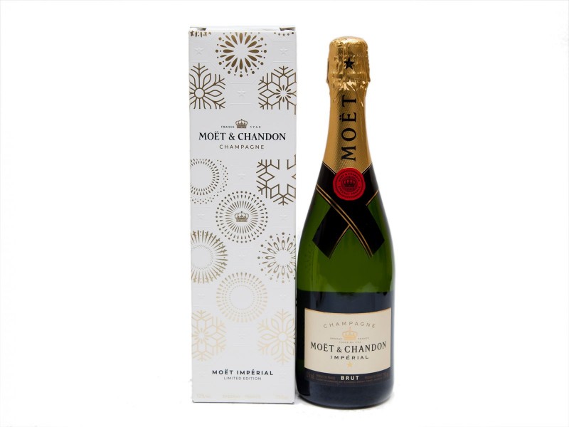 GARRAFA DE CHAMPAGNE FRANCÊS “MOET & CHANDON”