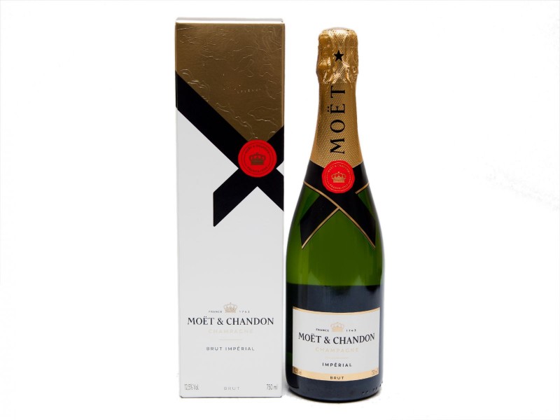 GARRAFA DE CHAMPAGNE FRANCÊS “MOET & CHANDON”