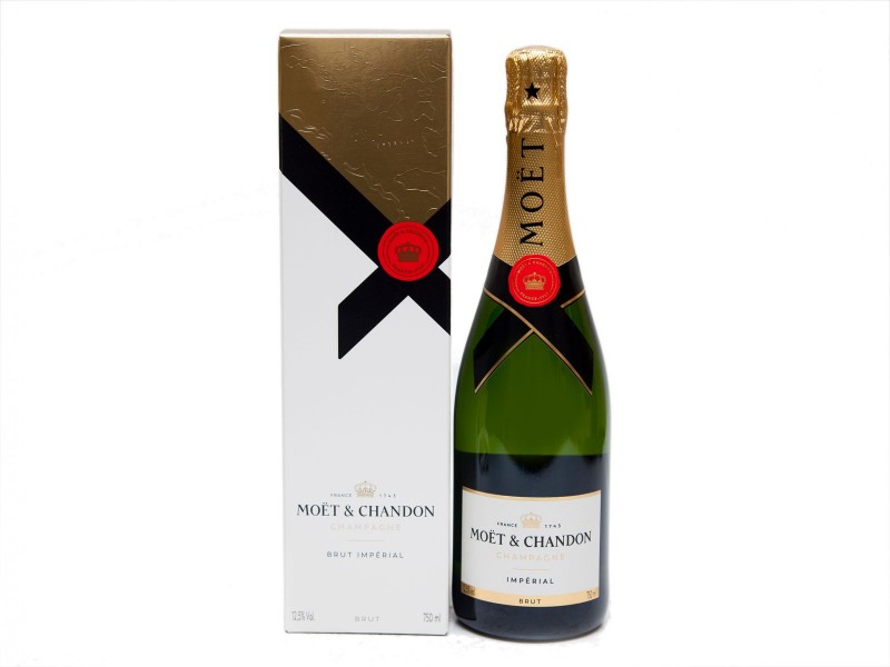 GARRAFA DE CHAMPAGNE FRANCÊS “MOET & CHANDON”