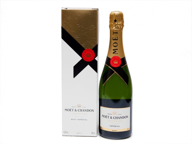 GARRAFA DE CHAMPAGNE FRANCÊS “MOET & CHANDON”